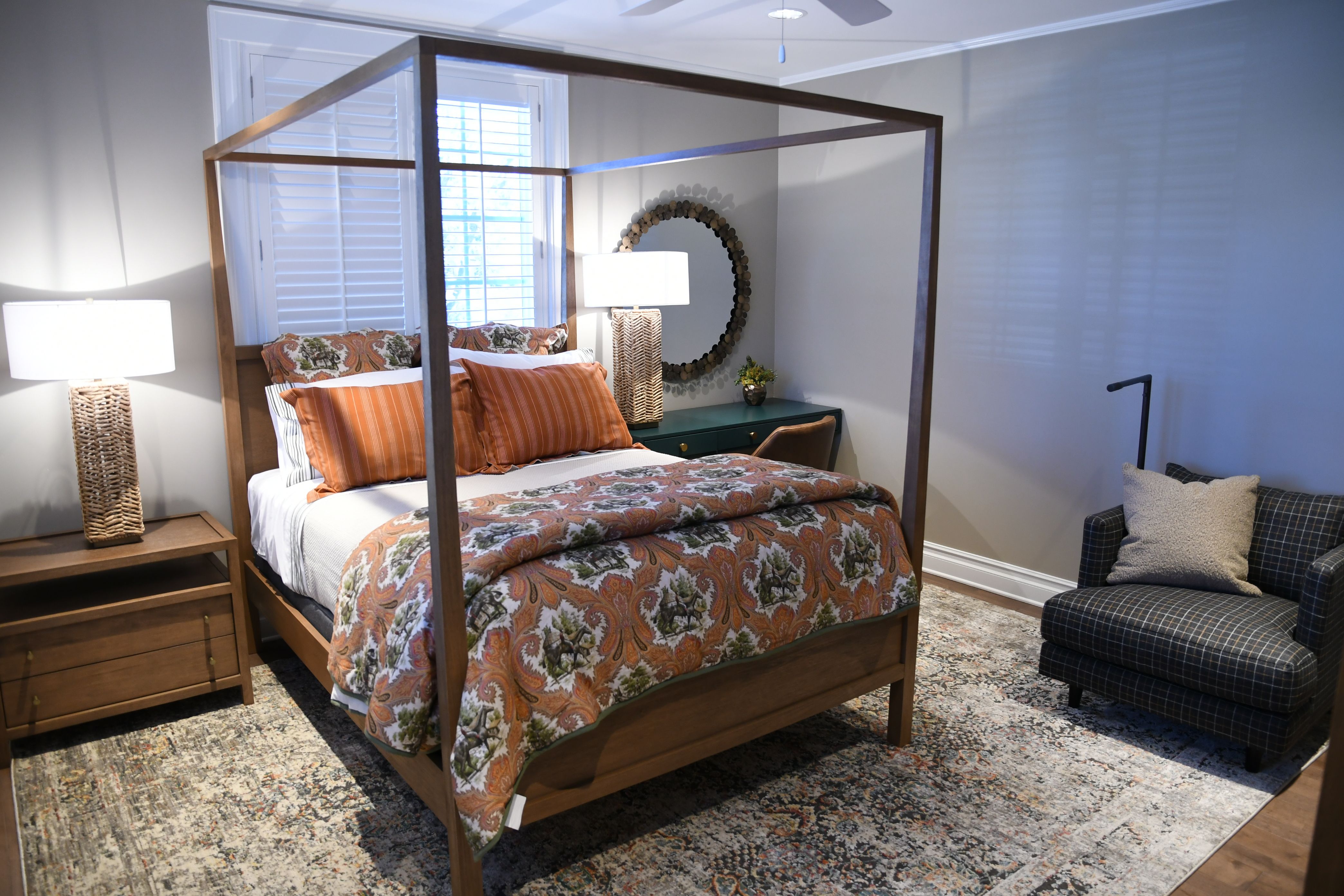 Guest room available at the Lexington Fisher House