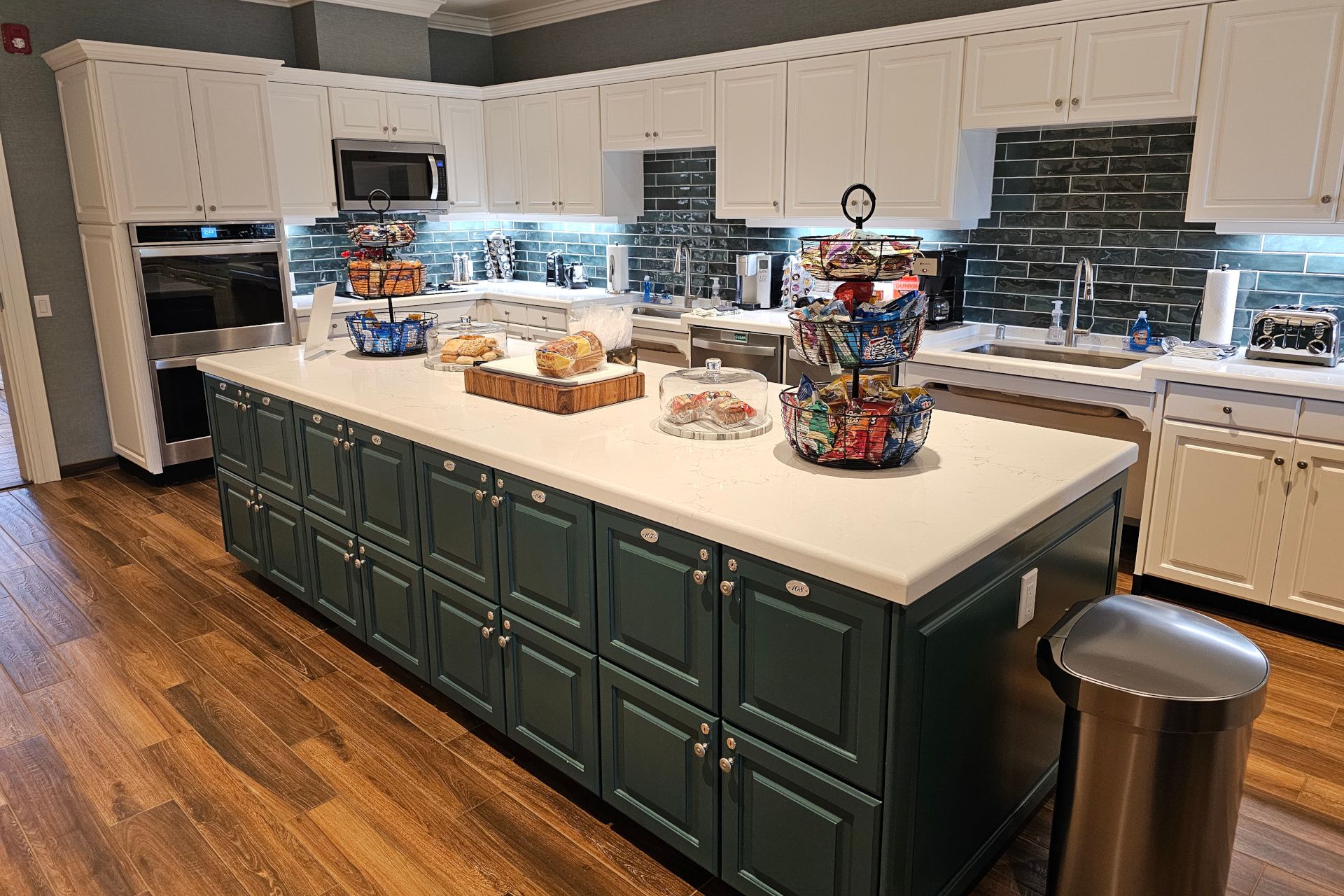 The kitchen at the Lexington Fisher House